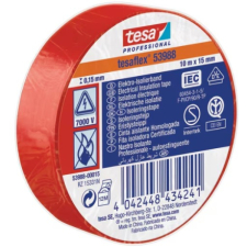 T539880001500 Isolierband, rot, 10 m x 15 mm TesaFLEX® -